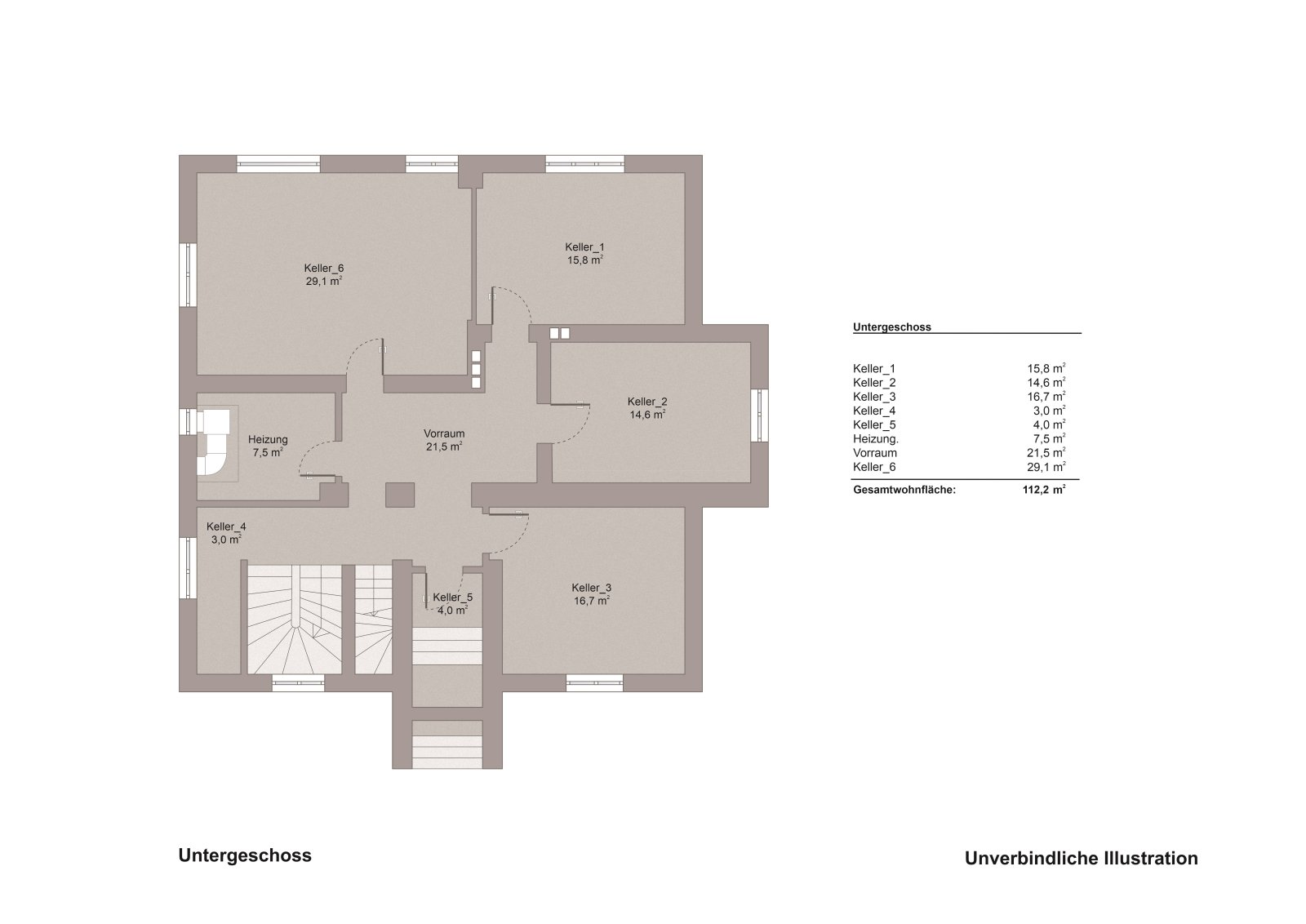 Mehrgenerationenhaus auf Erbbaugrundstück (monatlich 133.- €)