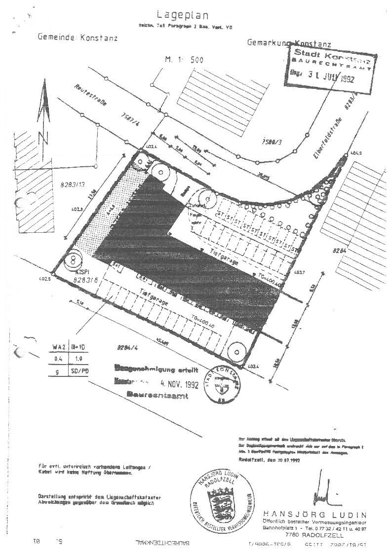 Lageplan Lageplan