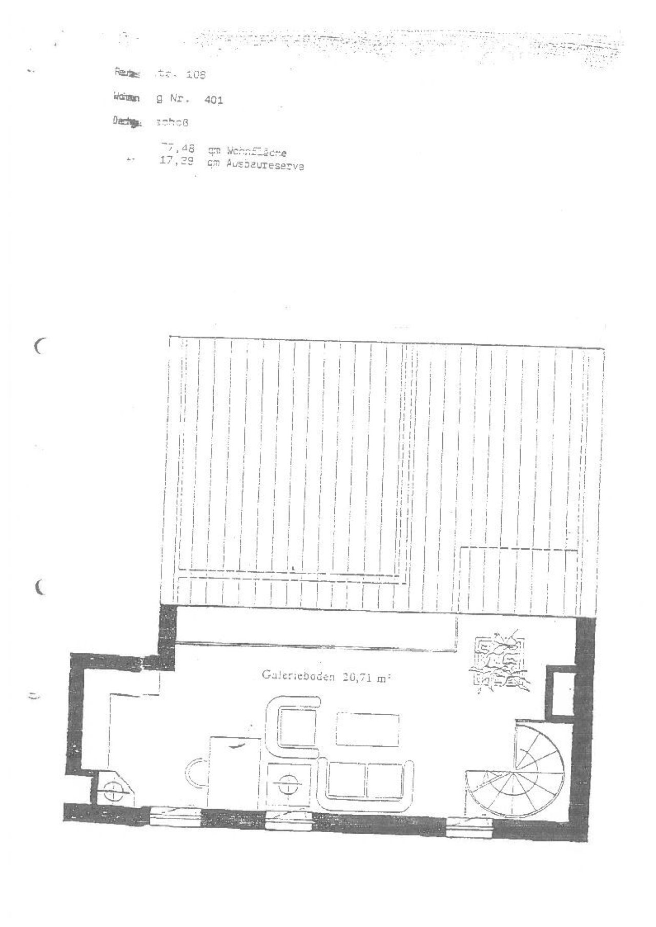 Grundriss Galerie Grundriss Galerie